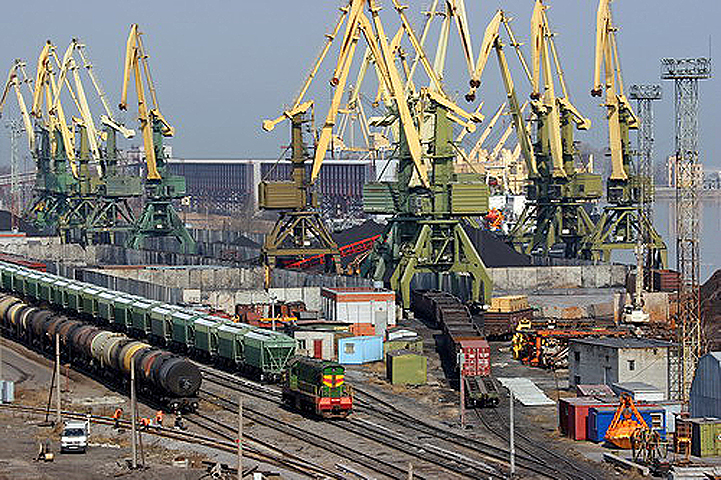 Грузооборот Морского порта Петербурга - отрицательная динамика